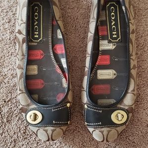 Coach Ballet Flats - Signature Monogram